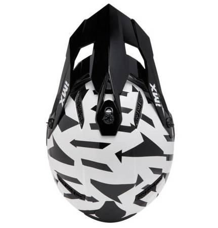 KASK IMX FMX-02 BLACK/WHITE/GREY/METALLIC GREY GLOSS GRAPHIC