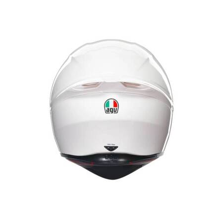 KASK MOTOCYKLOWY AGV K1 S BIAŁY POŁYSK