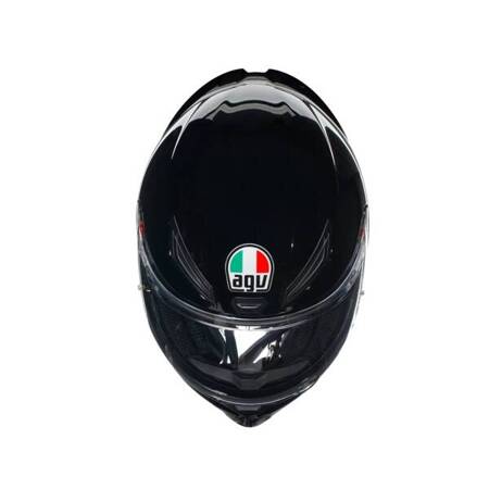 KASK MOTOCYKLOWY AGV K1 S CZARNY POŁYSK