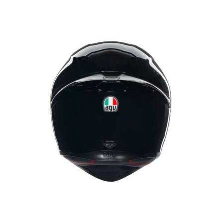 KASK MOTOCYKLOWY AGV K1 S CZARNY POŁYSK