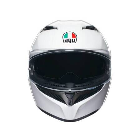 KASK MOTOCYKLOWY AGV K3 BIAŁY