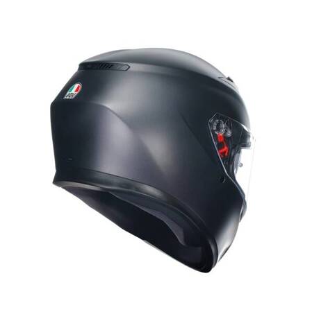 KASK MOTOCYKLOWY AGV K3 CZARNY MAT