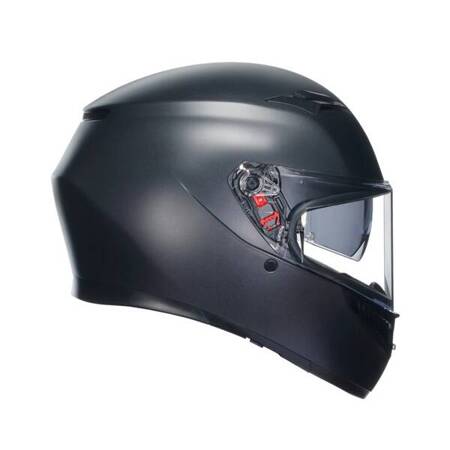 KASK MOTOCYKLOWY AGV K3 CZARNY MAT