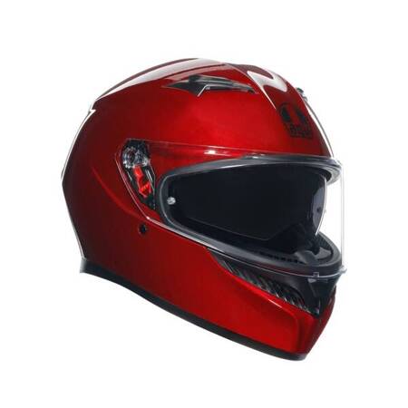 KASK MOTOCYKLOWY AGV K3 CZERWONY