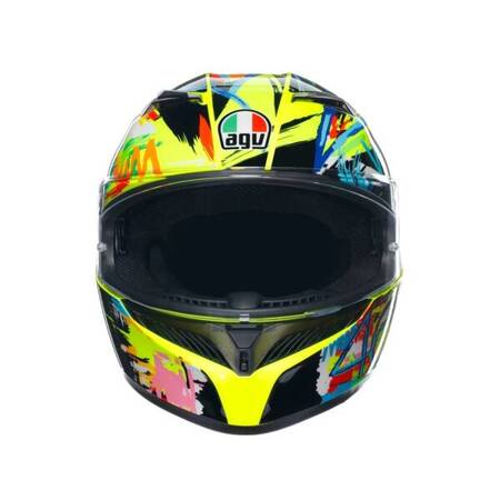 KASK MOTOCYKLOWY AGV K3 ROSSI WINTER TEST 2019