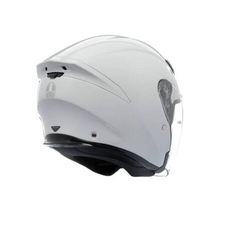 KASK MOTOCYKLOWY AGV K5 JET EVO BIAŁY POŁYSK