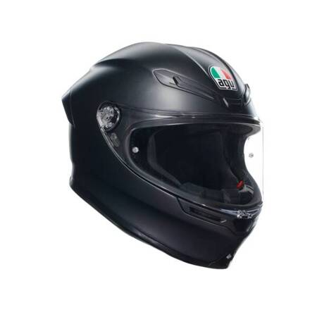 KASK MOTOCYKLOWY AGV K6 S CZARNY MAT