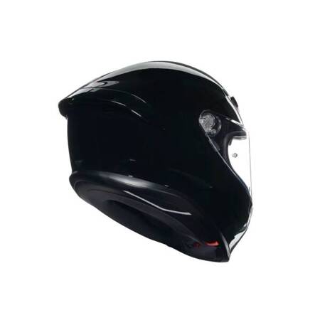 KASK MOTOCYKLOWY AGV K6 S CZARNY POŁYSK