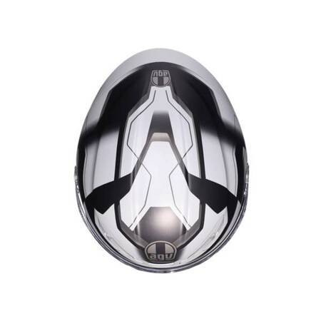 KASK MOTOCYKLOWY AGV K6 S ULTRASONIC CZARNO/SZARY MAT