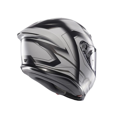 KASK MOTOCYKLOWY AGV K6 S ULTRASONIC CZARNO/SZARY MAT