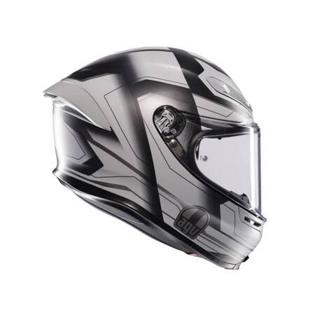 KASK MOTOCYKLOWY AGV K6 S ULTRASONIC CZARNO/SZARY MAT