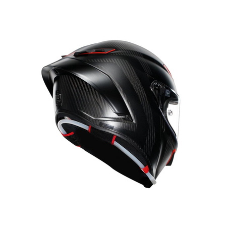 KASK MOTOCYKLOWY AGV PISTA GP RR INTREPIDO CARBON/CZERWONY