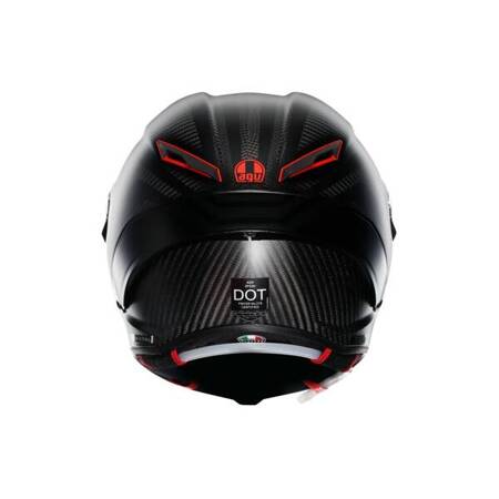 KASK MOTOCYKLOWY AGV PISTA GP RR INTREPIDO CARBON/CZERWONY