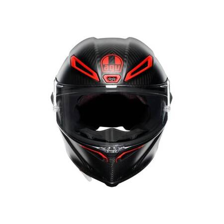 KASK MOTOCYKLOWY AGV PISTA GP RR INTREPIDO CARBON/CZERWONY