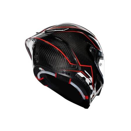 KASK MOTOCYKLOWY AGV PISTA GP RR PERFORMANTE CARBON/CZERWONY