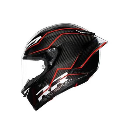 KASK MOTOCYKLOWY AGV PISTA GP RR PERFORMANTE CARBON/CZERWONY