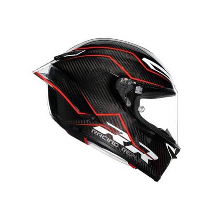 KASK MOTOCYKLOWY AGV PISTA GP RR PERFORMANTE CARBON/CZERWONY