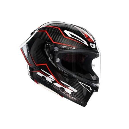 KASK MOTOCYKLOWY AGV PISTA GP RR PERFORMANTE CARBON/CZERWONY