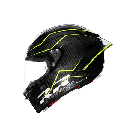 KASK MOTOCYKLOWY AGV PISTA GP RR PERFORMANTE CARBON/ZIELONY