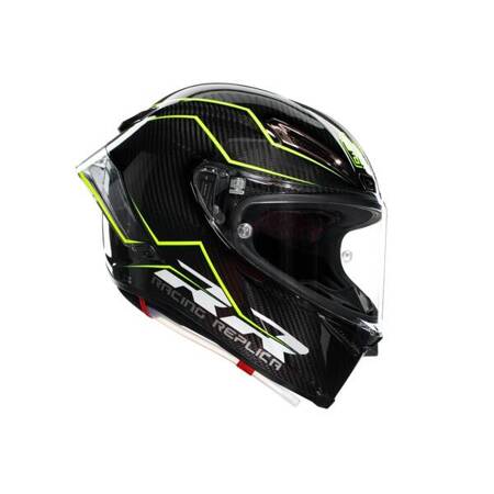 KASK MOTOCYKLOWY AGV PISTA GP RR PERFORMANTE CARBON/ZIELONY