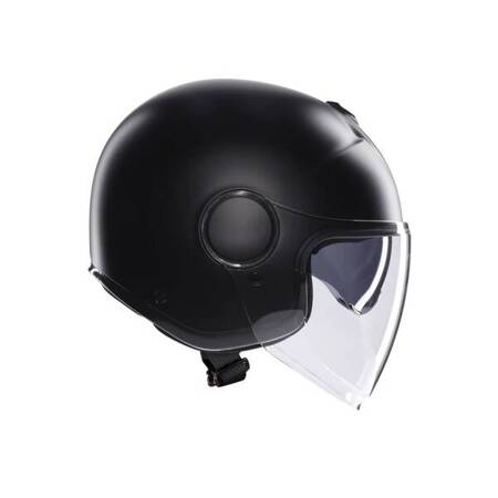 KASK MOTOCYKLOWY OTWARTY AGV ETERES CZARNY MAT