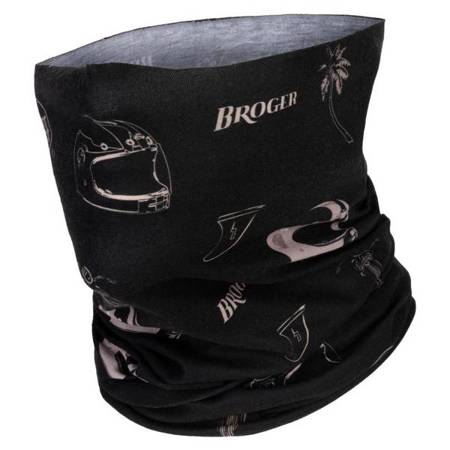 KOMIN BROGER CALIFORNIA BUFF NECKWEAR/TUBULAR BLACK OS