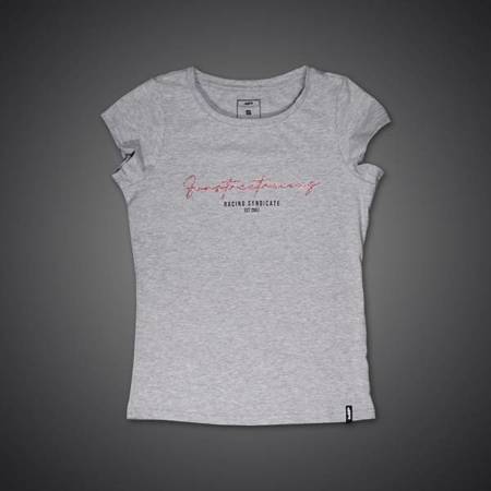 KOSZULKA DAMSKA T-SHIRT 4SR SCRIPT ROSE