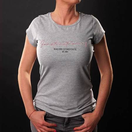 KOSZULKA DAMSKA T-SHIRT 4SR SCRIPT ROSE