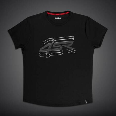 KOSZULKA MĘSKA T-SHIRT 4SR CARBON BLACK