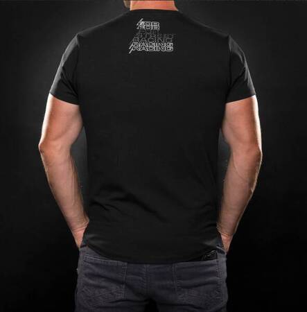 KOSZULKA MĘSKA T-SHIRT 4SR CARBON BLACK