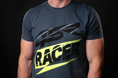 KOSZULKA MĘSKA T-SHIRT 4SR RACER GREY