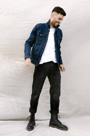 KURTKA JEANS BROGER FLORIDA WASHED BLUE