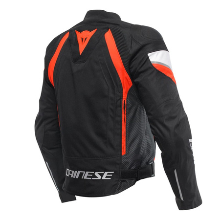 KURTKA MOTOCYKLOWA DAINESE AVRO 5 TEX JACKET CZARNO/CZERWONA-FLUO