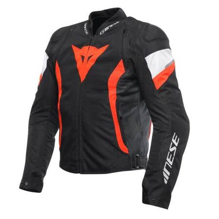 KURTKA MOTOCYKLOWA DAINESE AVRO 5 TEX JACKET CZARNO/CZERWONA-FLUO