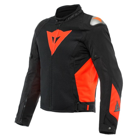 KURTKA MOTOCYKLOWA DAINESE ENERGYCA AIR TEX CZARNO/CZERWONA-FLUO