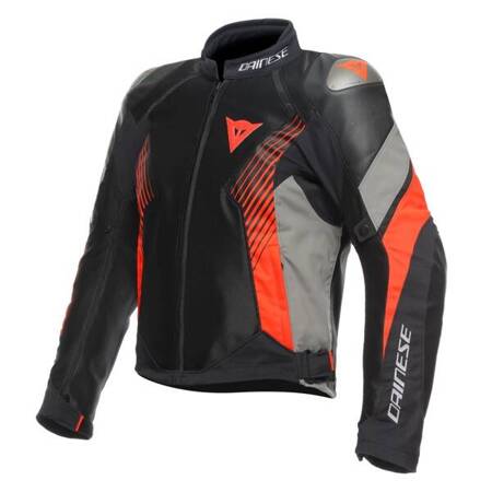 KURTKA MOTOCYKLOWA DAINESE SUPER RIDER 2 ABSOLUTESHELL CZARNO/SZARA/CZERWONA-FLUO