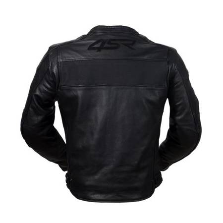 KURTKA MOTOCYKLOWA SKÓRZANA 4SR HOOLIGAN - BLACK VELVET