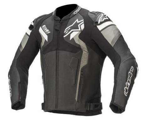 KURTKA SKÓRZANA ALPINESTARS ATEM V4 BLACK/GREY/WHITE