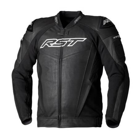 KURTKA SKÓRZANA RST TRACTECH EVO 5 BLACK/BLACK/BLACK