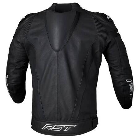 KURTKA SKÓRZANA RST TRACTECH EVO 5 BLACK/BLACK/BLACK