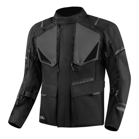 KURTKA TEKSTYLNA NA MOTOCYKL RUNNER MEN JKT BLK Shima