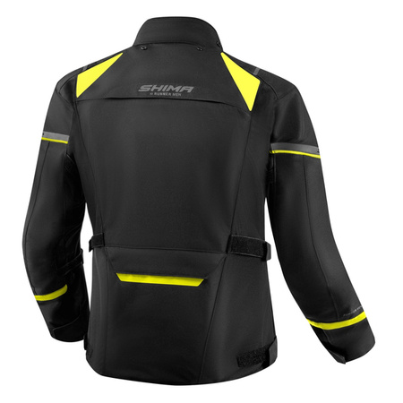 KURTKA TEKSTYLNA NA MOTOCYKL RUNNER MEN JKT FLUO SHIMA