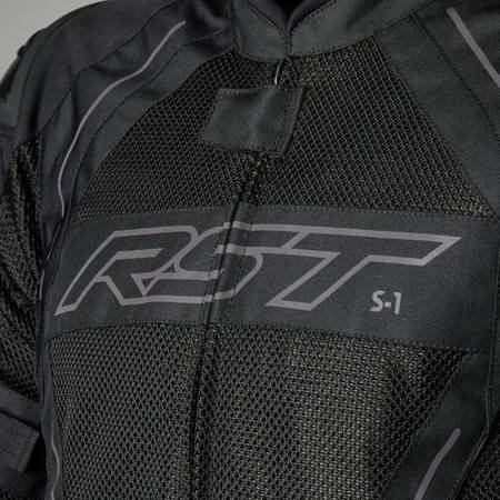 KURTKA TEKSTYLNA RST S1 MESH CE BLACK/BLACK XS (3117)