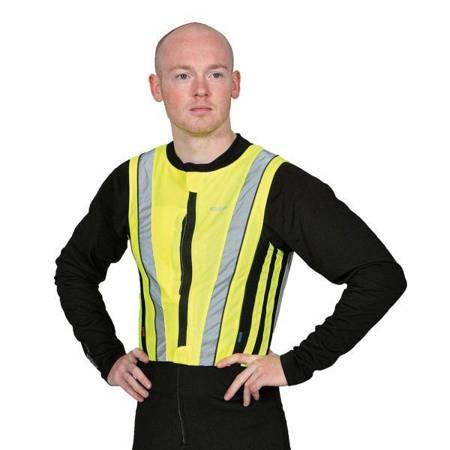 Kamizelka odblaskowa BRIGHT TOP ACTIVE OXFORD kolor fluorescencyjny/żółty