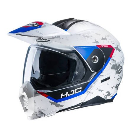 Kask Motocyklowy HJC C80 Bult White/Red/Blue