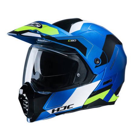 Kask Motocyklowy HJC C80 Rox Blue/Green