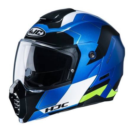 Kask Motocyklowy HJC C80 Rox Blue/Green