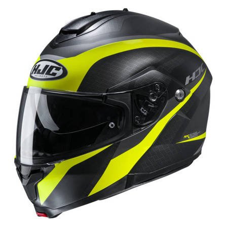 Kask Motocyklowy HJC C91 Taly Black/Yellow