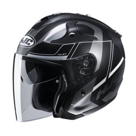 Kask Motocyklowy HJC FG-JET Komina Black/Grey