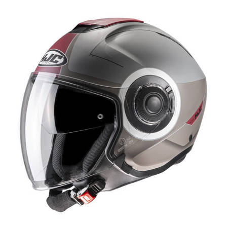 Kask Motocyklowy HJC I40 Panadi Grey/Red